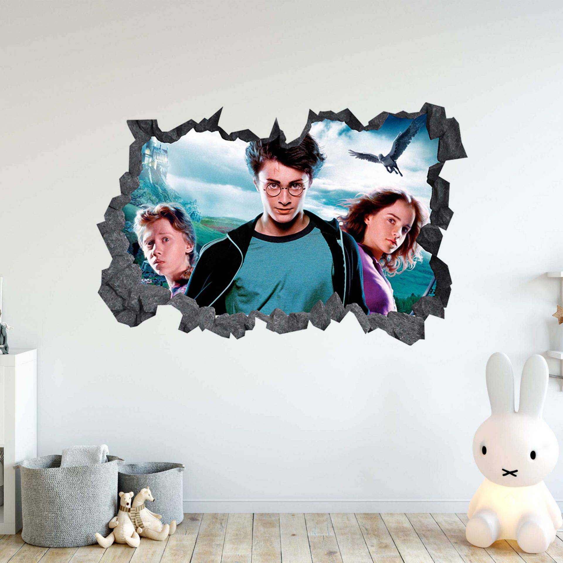 Harry Potter Hufflepuff House Crest Movable Vinyl DIY Wall Art Stickers Set   Walls Windows Doors  Walmartcom