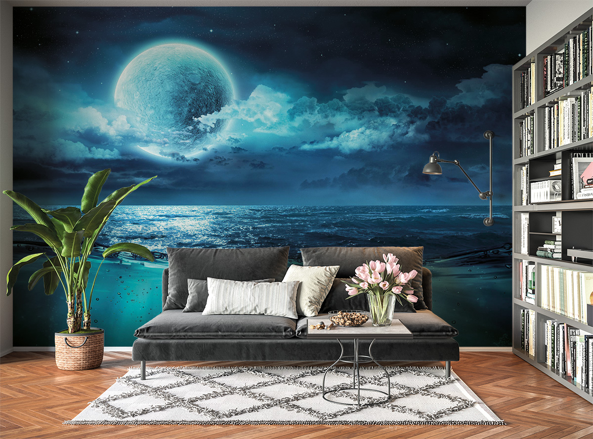 3D Fish Wall Mural – Home Decoram