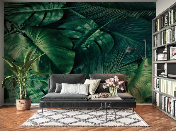 Tropical Monstera Nature Wall Mural