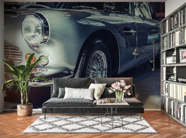 Vintage Car View Look Wall Mural Photo Wallpaper UV Print Decal Art Décor