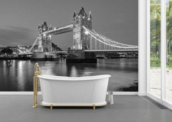 The Tower Bridge in London Wall Mural Photo Wallpaper UV Print Decal Art Décor