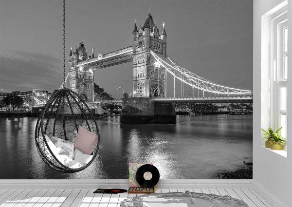 The Tower Bridge in London Wall Mural Photo Wallpaper UV Print Decal Art Décor