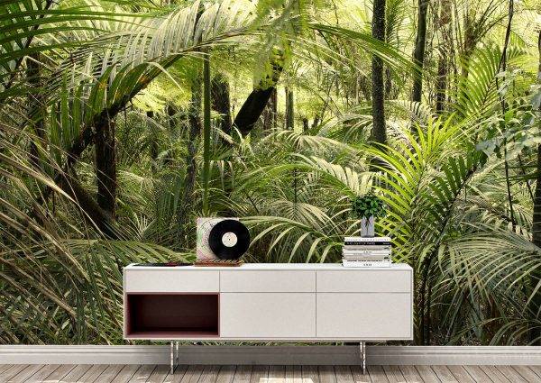 Tropical Rain Forest Wall Mural Photo Wallpaper UV Print Decal Art Décor