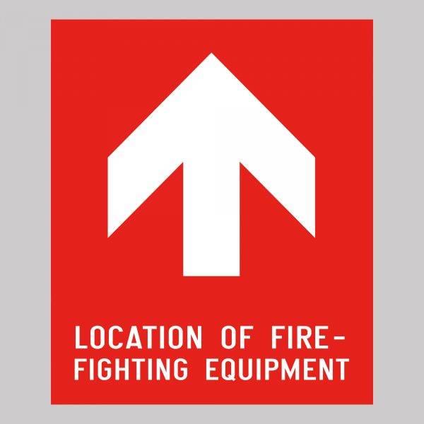 Fire Equipment Safety Sign