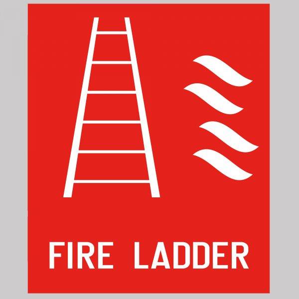 Fire Ladder Safety Sign