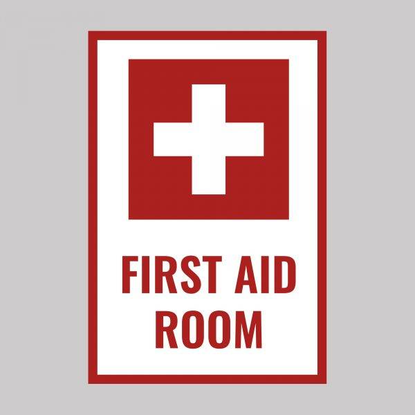 First Aid Room Safety Sign