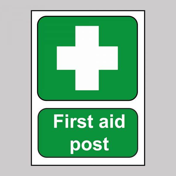 First Aid Post Safety Sign