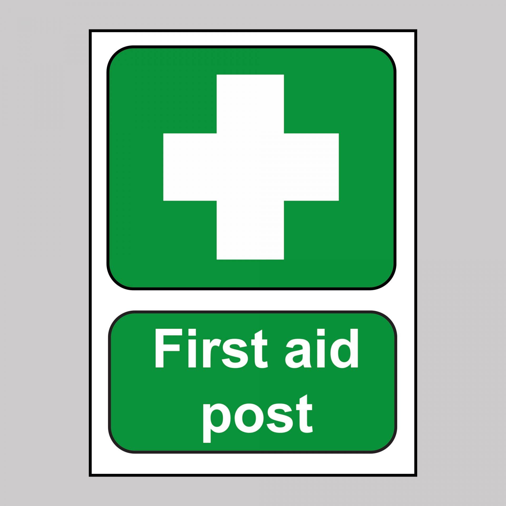 First Aid Post Safety Sign