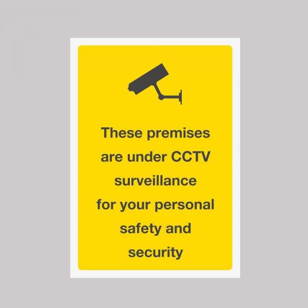 CCTV Security Safety Sign Board Vinyl Sticker Business Indoor & Outdoor UK Product